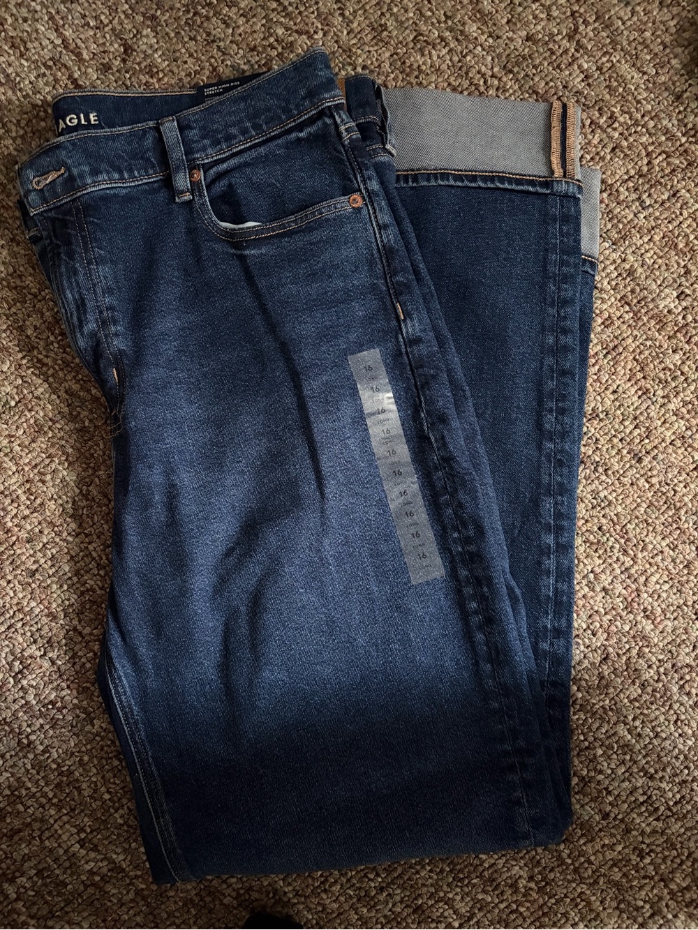 American Eagle Outfitters Dark Blue Women’s Jeans